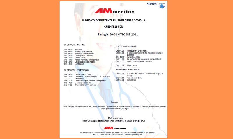 IL MEDICO COMPETENTE E L'EMERGENZA COVID-19 